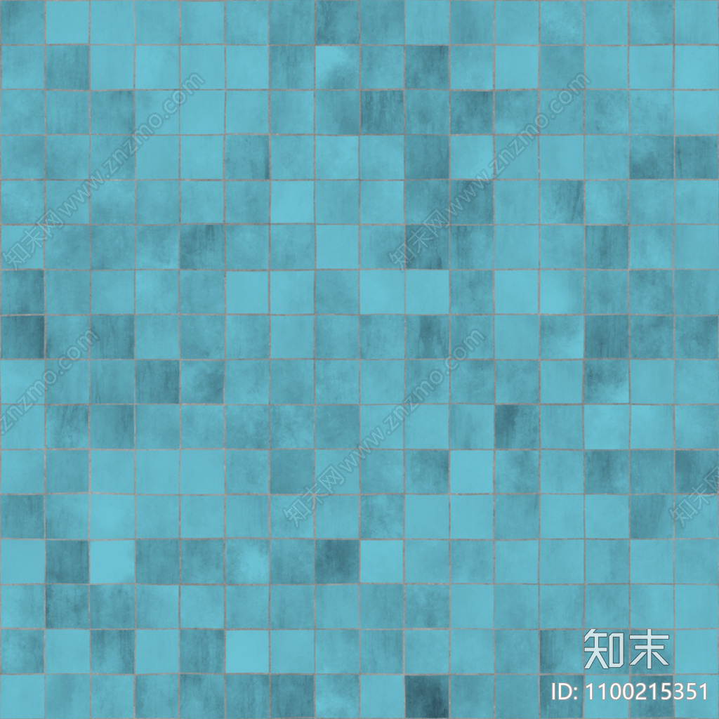 高清蓝绿色马赛克贴图下载【ID:1100215351】