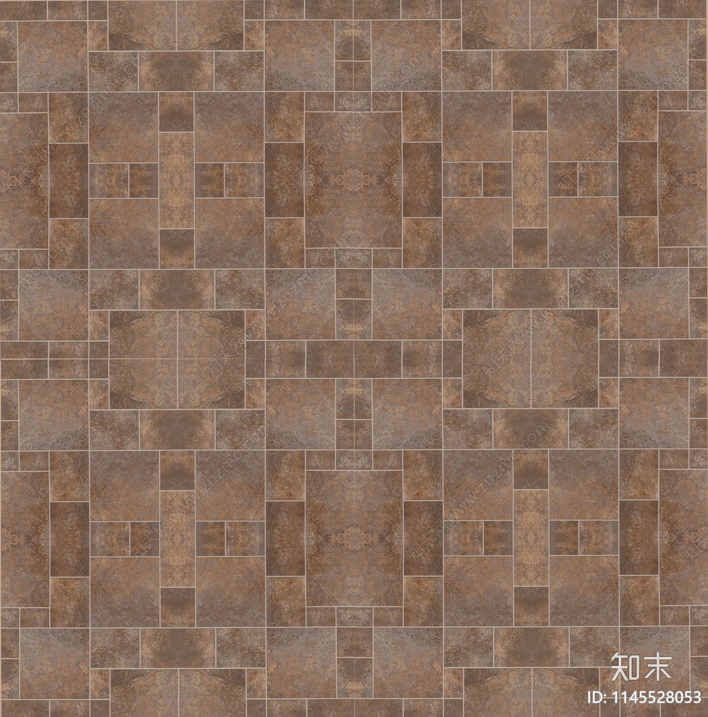 棕色美式仿古地砖贴图下载【ID:1145528053】