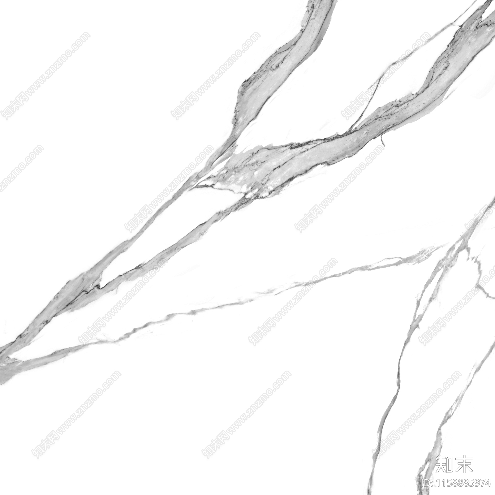 顶级雪花白大理石瓷砖贴图下载【ID:1158885974】