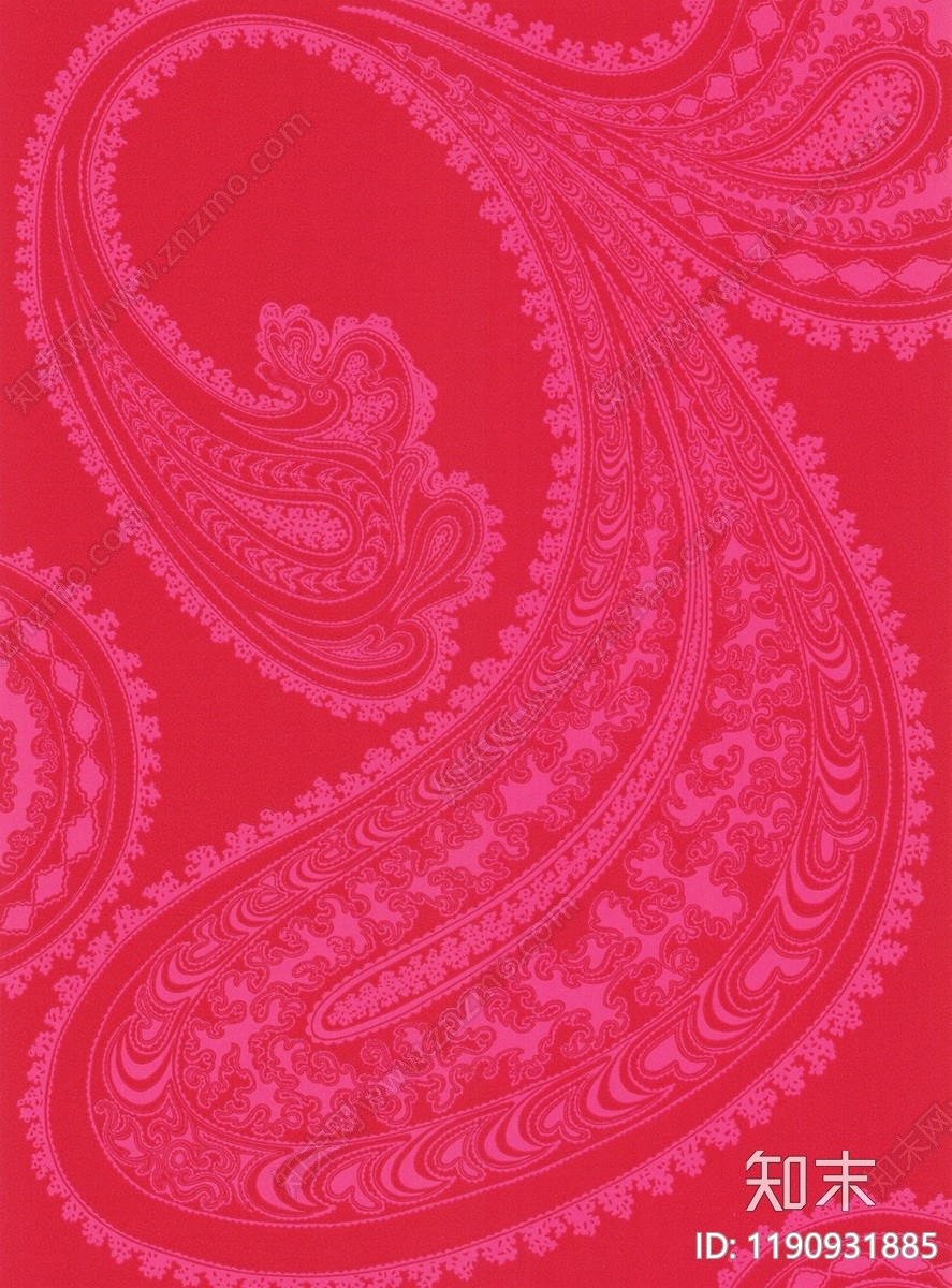 复古中古花纹壁纸贴图下载【ID:1190931885】