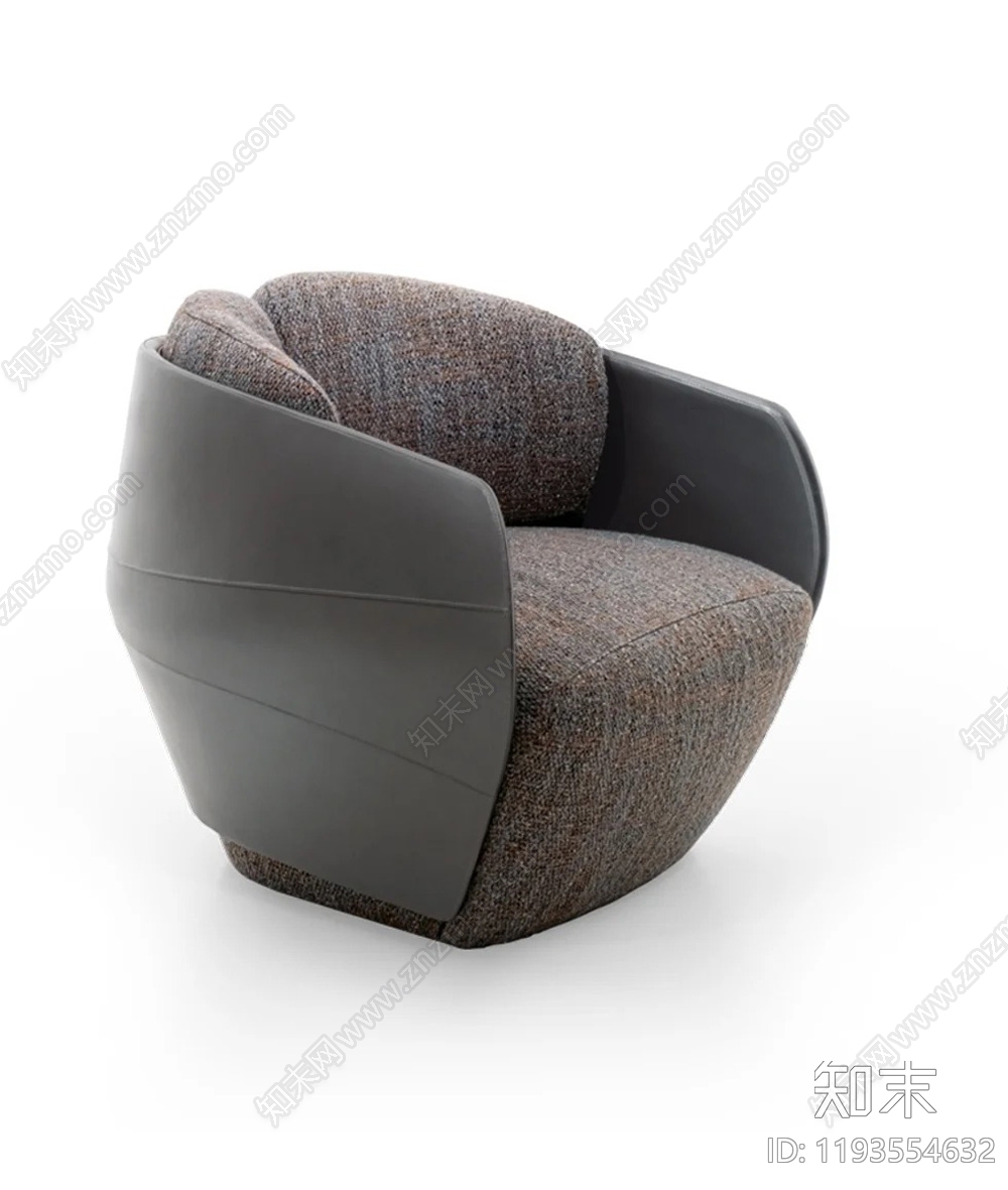 现代休闲椅3D模型下载【ID:1193554632】